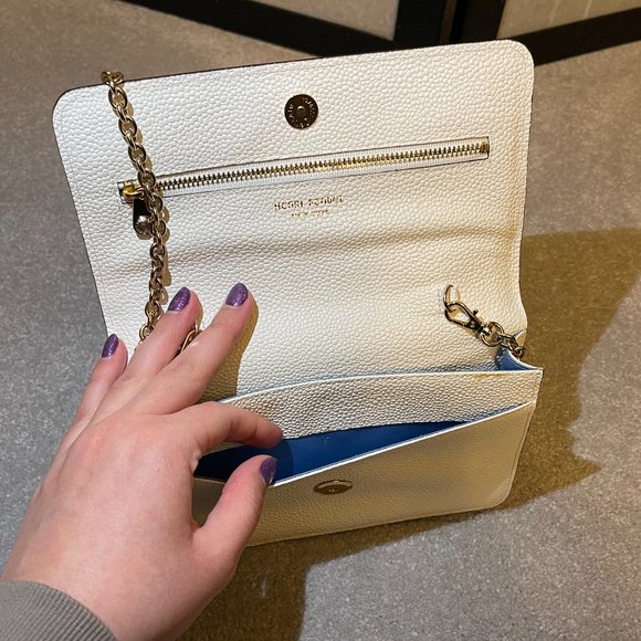 Henri Bendel White Clutch Crossbody - Picture 10 of 16